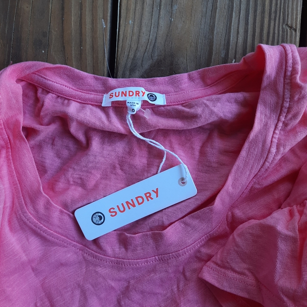 Sundry Ruffled Tunic Dress - Picture 6 of 6